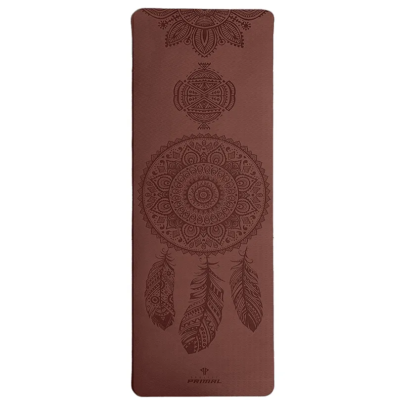 Desert Red Dream Catcher Yoga Mat