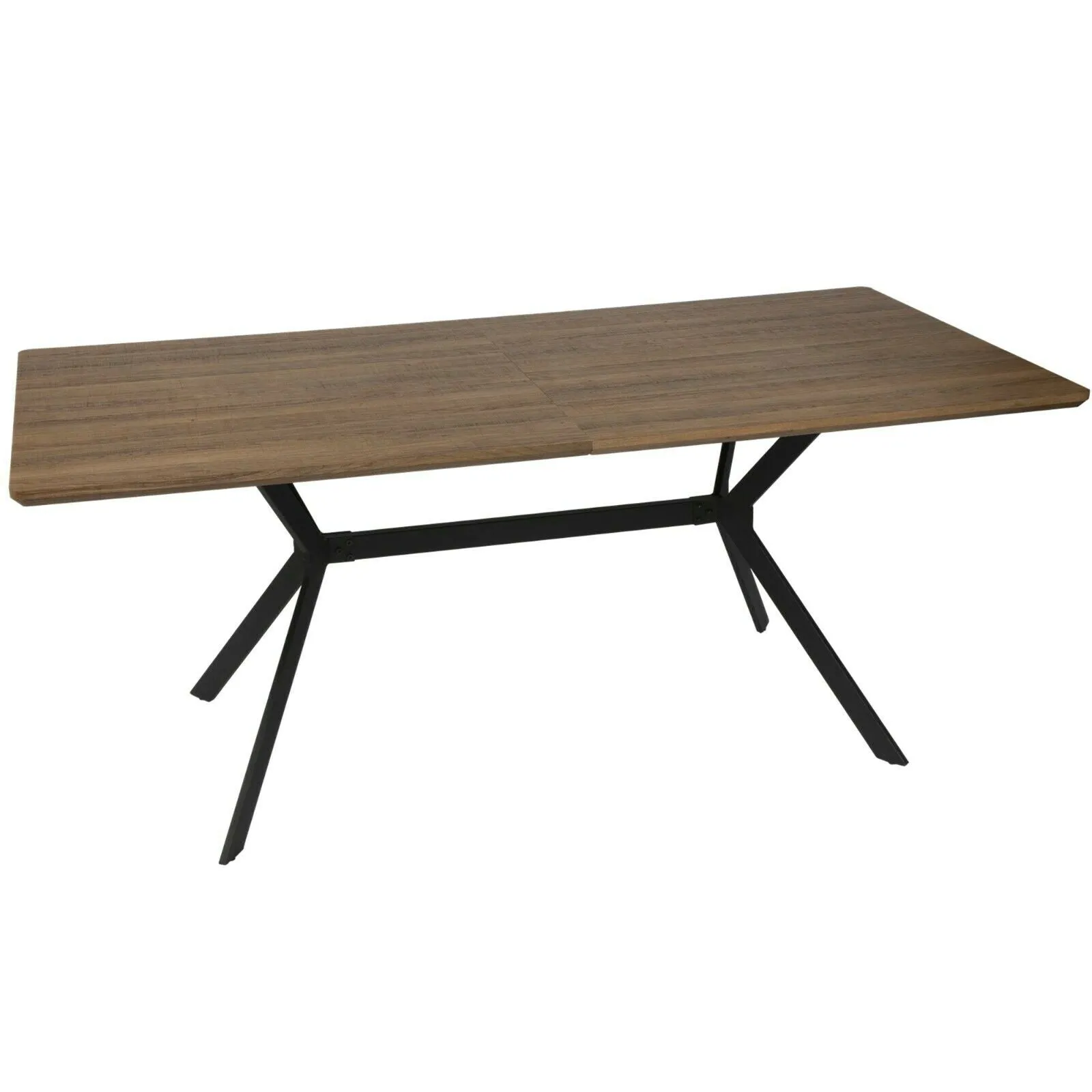 Dining Table Mid-Century Vintage Kitchen Table for Living Room Balcony Cafe Bar, Walnut