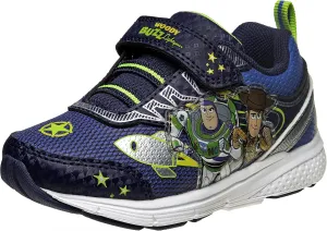 Disney Boy's Toy Story Shoes  Buzz and Woody Laceless Light-Up Sneakers (Toddler/Little Kid)