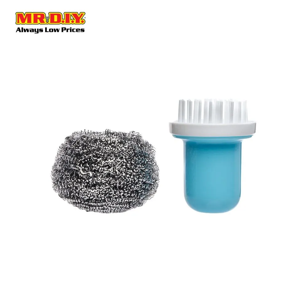 DOINN Pot Brush Scouring Ball With Holder
