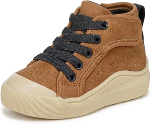 Dr. Scholl's Infant Girls Time Off High Toddler Sneaker Honey Brown 9 M