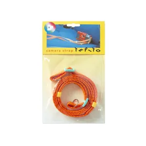 Dubblefilm Tepito Orange Camera Strap