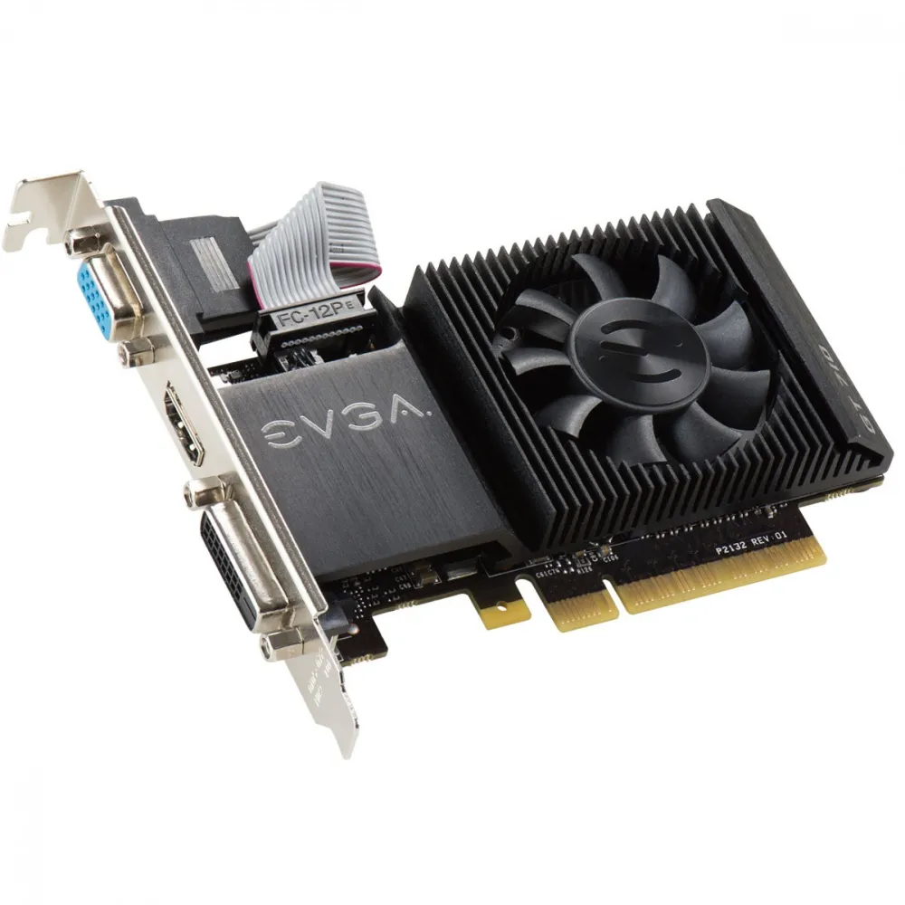 Evga Nvidia 02 G P3 2713 Kr Tarjeta De Video, Gt 710 2 Gb