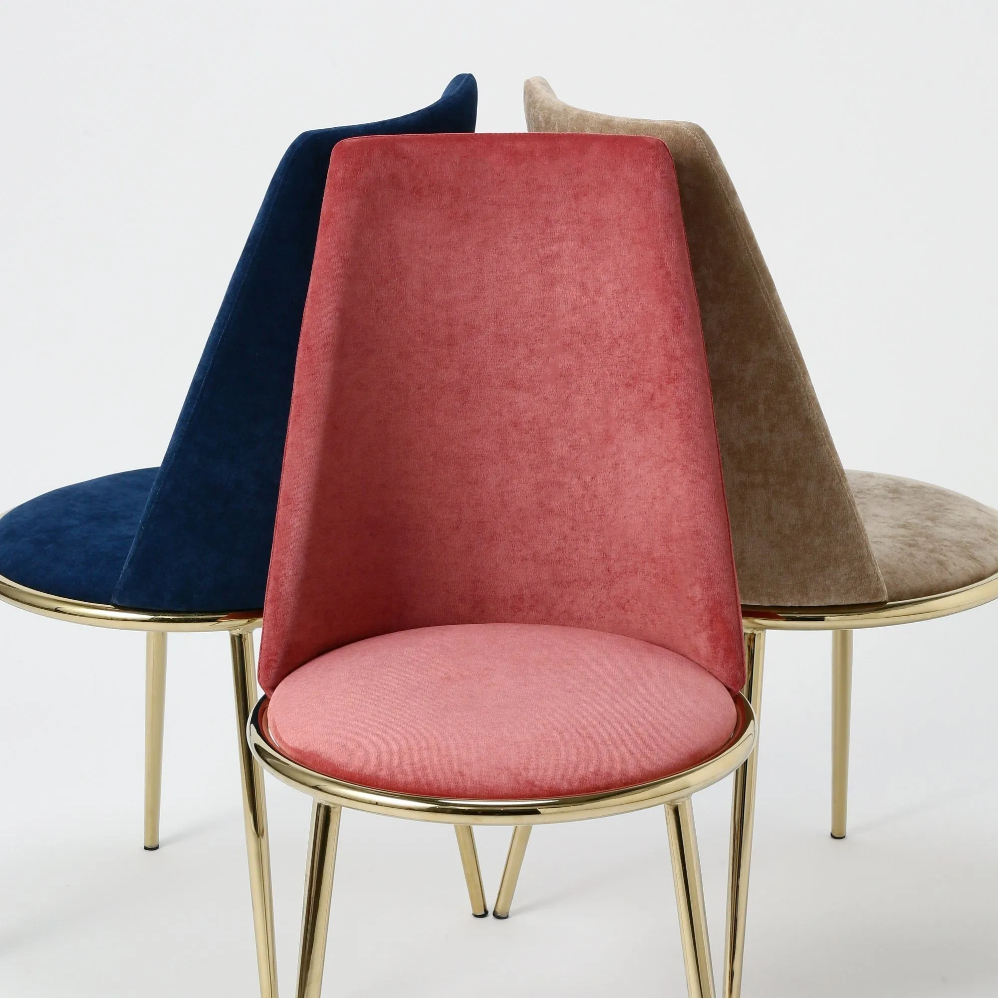 Felicite Chair Navy (W450 × D580 × H875)