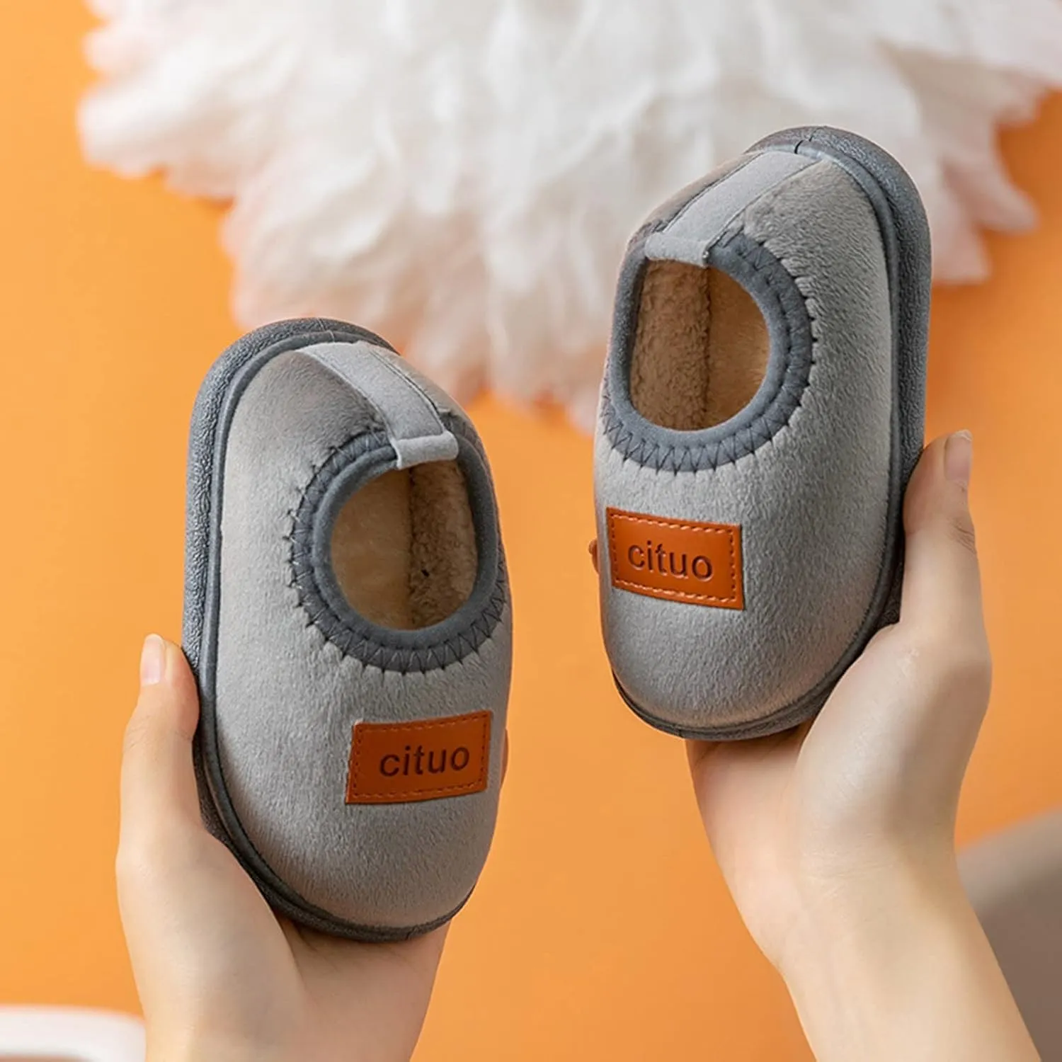 for Baby Girl Childrens Girl Cotton Shoes Solid Color Fashion Soft Sole Winter Warm Indoor Non Toddler Boys Summer Shoes