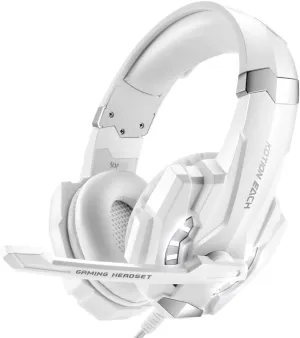 Gaming Headset with Mic for PC, Ps4, Ps5, Xbox Headset PC LaptopOver Ear Wired Gaming Headphones with 7.1 Surround Sound and Noise Cancelling Microphone LED Light
