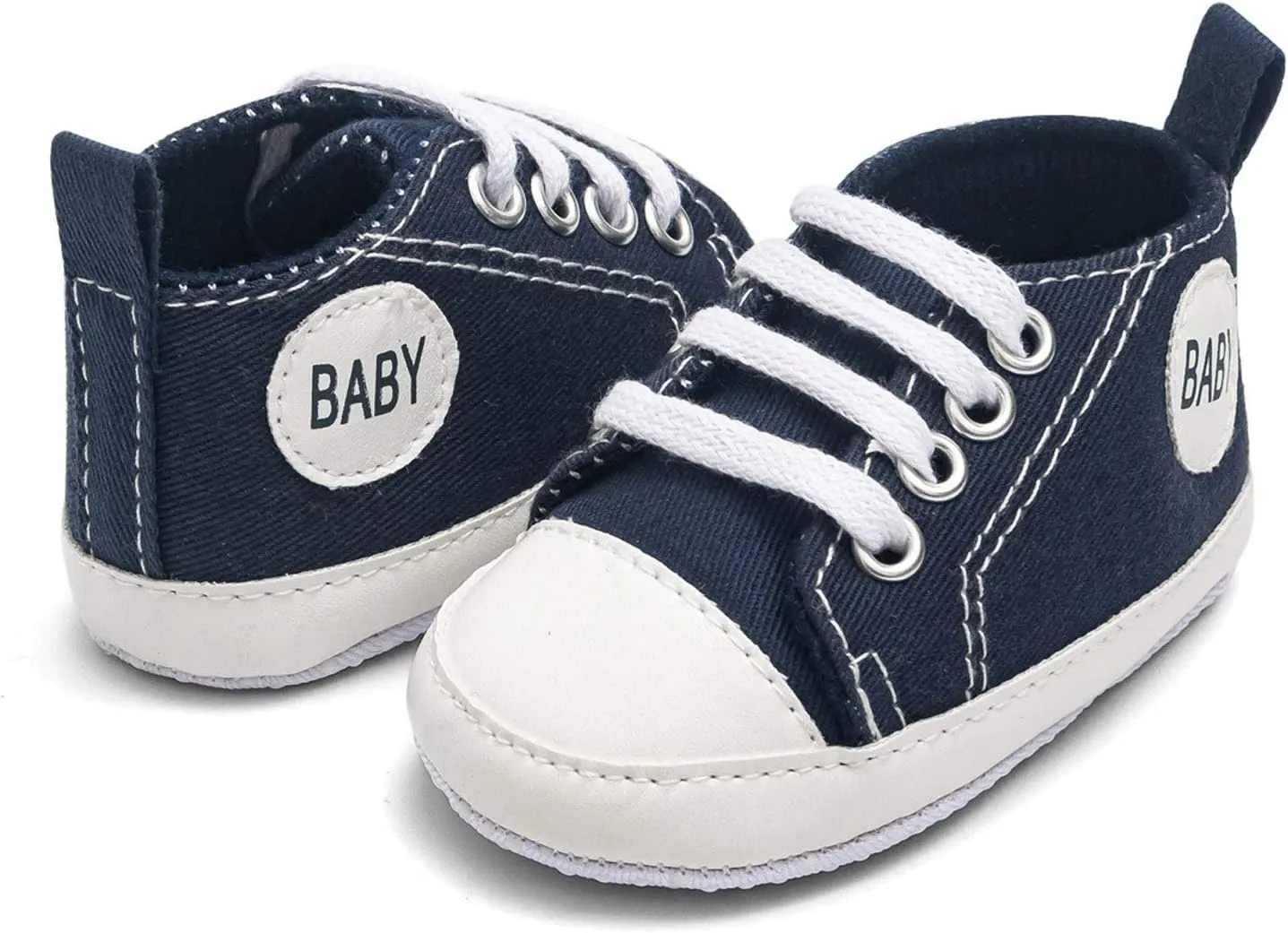 Generic Toddler Baby Boys Girls Slip On Canvas Shoes Available Sole Toddler Shoes Soft Flat Bottom Walking Casual Shoes