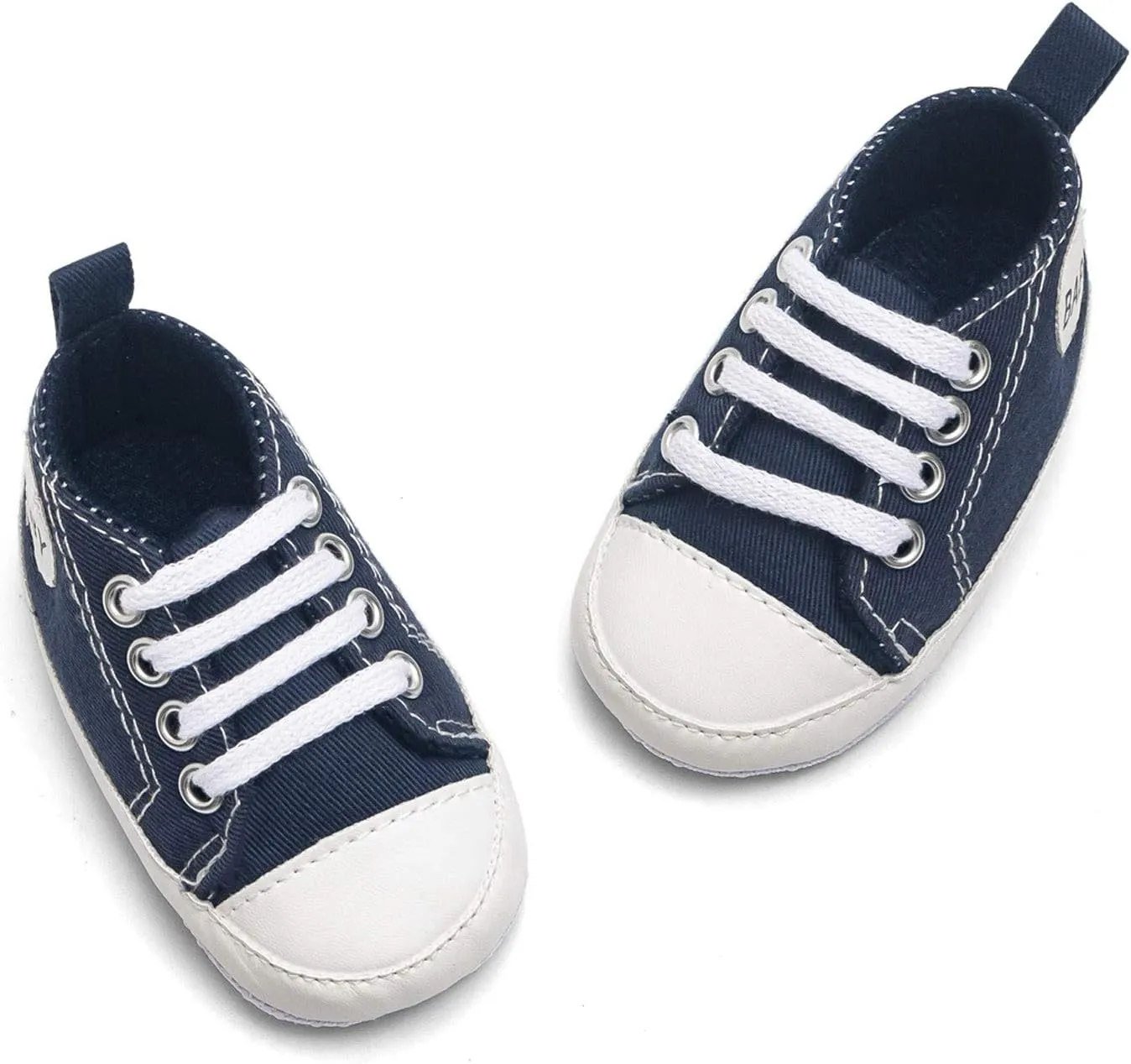 Generic Toddler Baby Boys Girls Slip On Canvas Shoes Available Sole Toddler Shoes Soft Flat Bottom Walking Casual Shoes