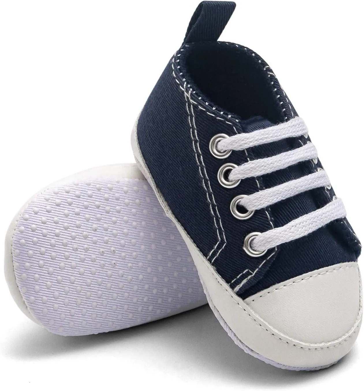 Generic Toddler Baby Boys Girls Slip On Canvas Shoes Available Sole Toddler Shoes Soft Flat Bottom Walking Casual Shoes