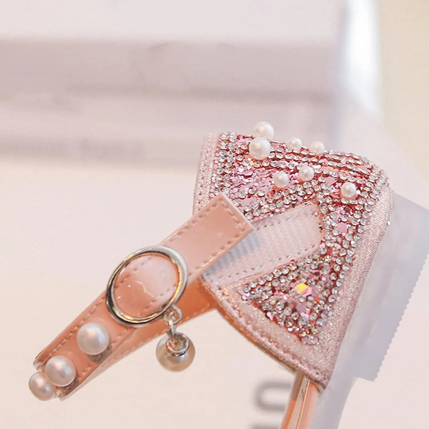 Girl Shoes Autumn New Little Girl Fashionable Princess Shoes Bow Soft Sole Baby Cool Single Sliders for Kids Shoes Girls