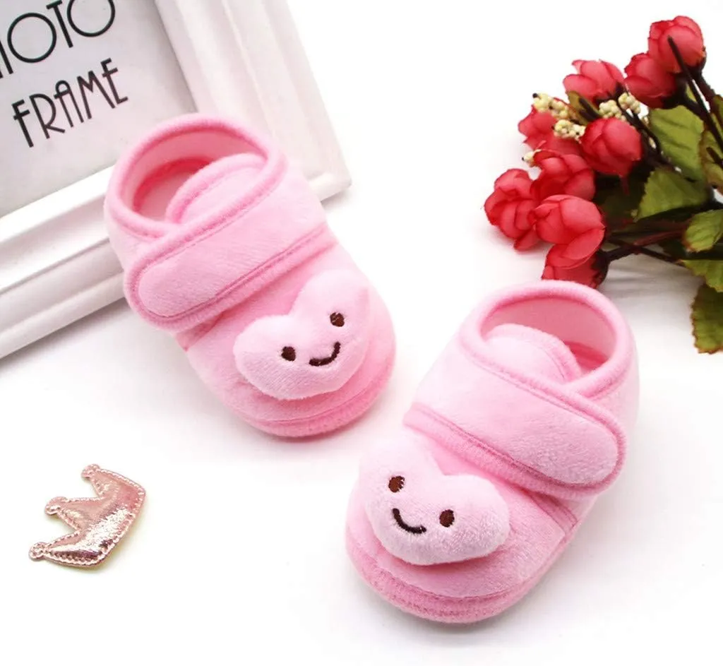 Girls Casual Shoes Stars Girls Soft Sole Infant Boots Baby Shoes Warm Winter Plush Shoes Toddler Casual Shoes
