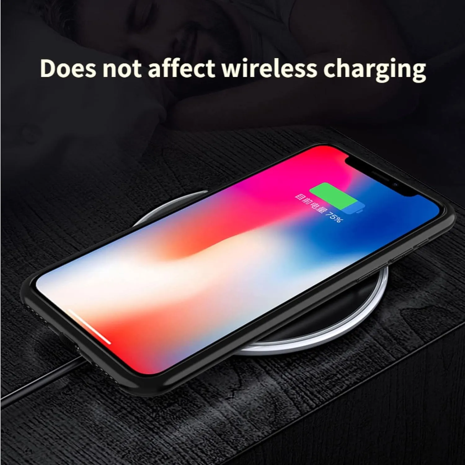 GOUDAN Smart Incoming Call Voice Control Colorful Light Butterfly Case for iPhone 13 12 11 Pro Max Mini X XS XR SE 8 7 6 6S Plus Shell, Tempered Glass Back(12 Pro Max,Purple)