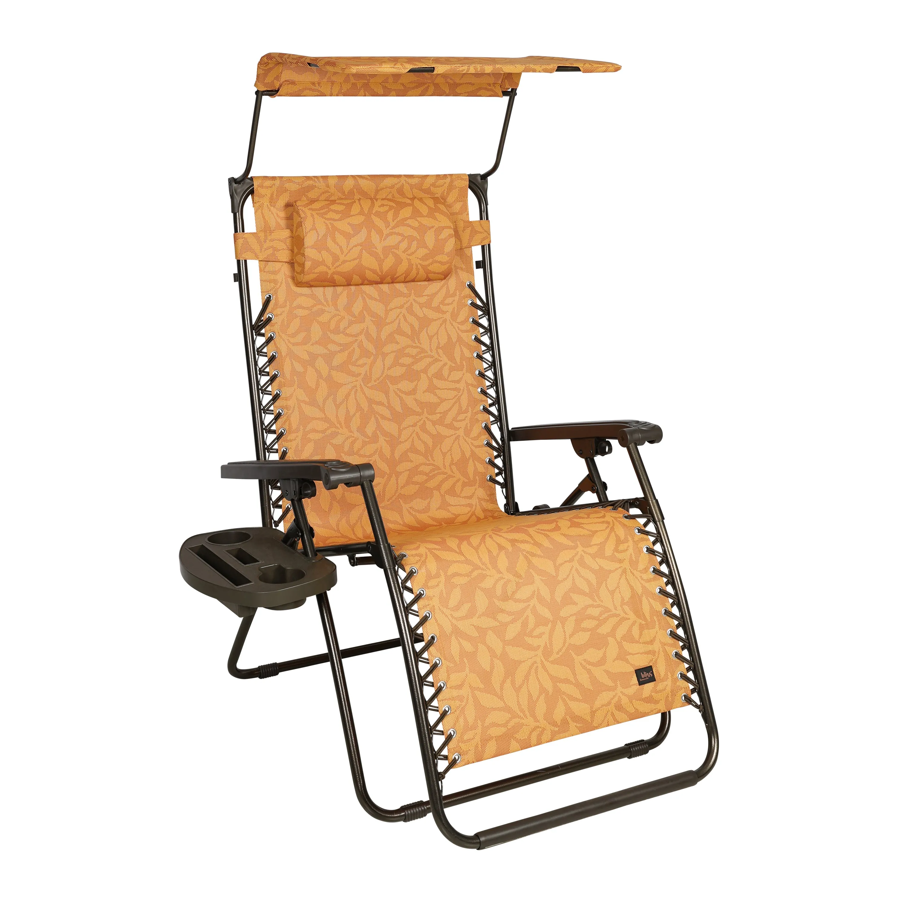 Gravity Free Chair Bundle | 2 x 30-in. Wide W/ Drink Tray & Canopy