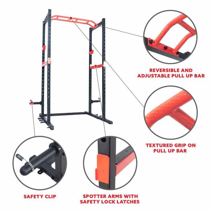 Gym Power Squat Rack Cage For Home