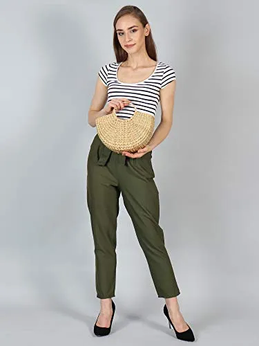 Handmade Small Dry grass / Natural Cane / Chic Handbag Tote Bag