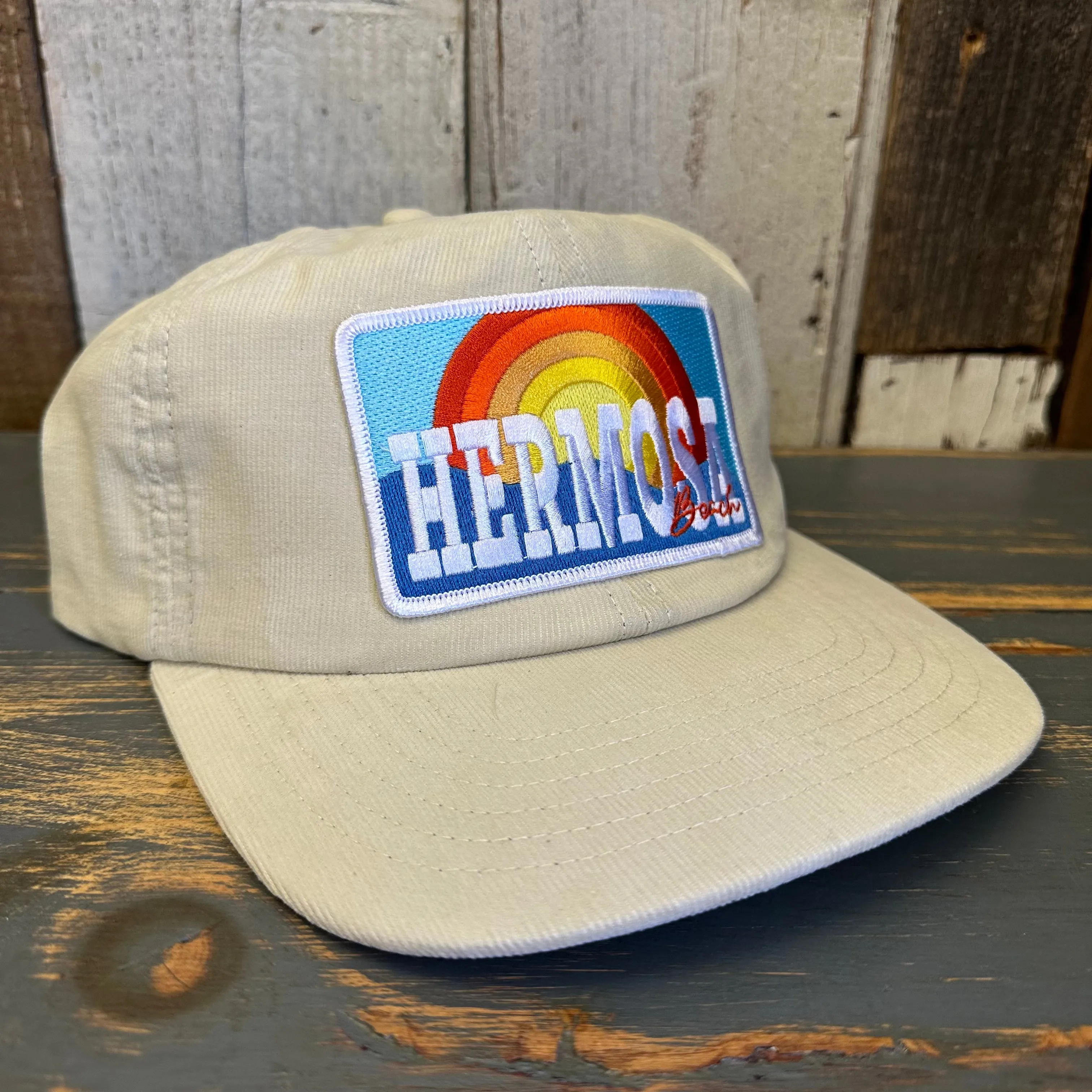 Hermosa Beach 72 & SUNNY 6 Panel Micro Cord - Butter Yellow