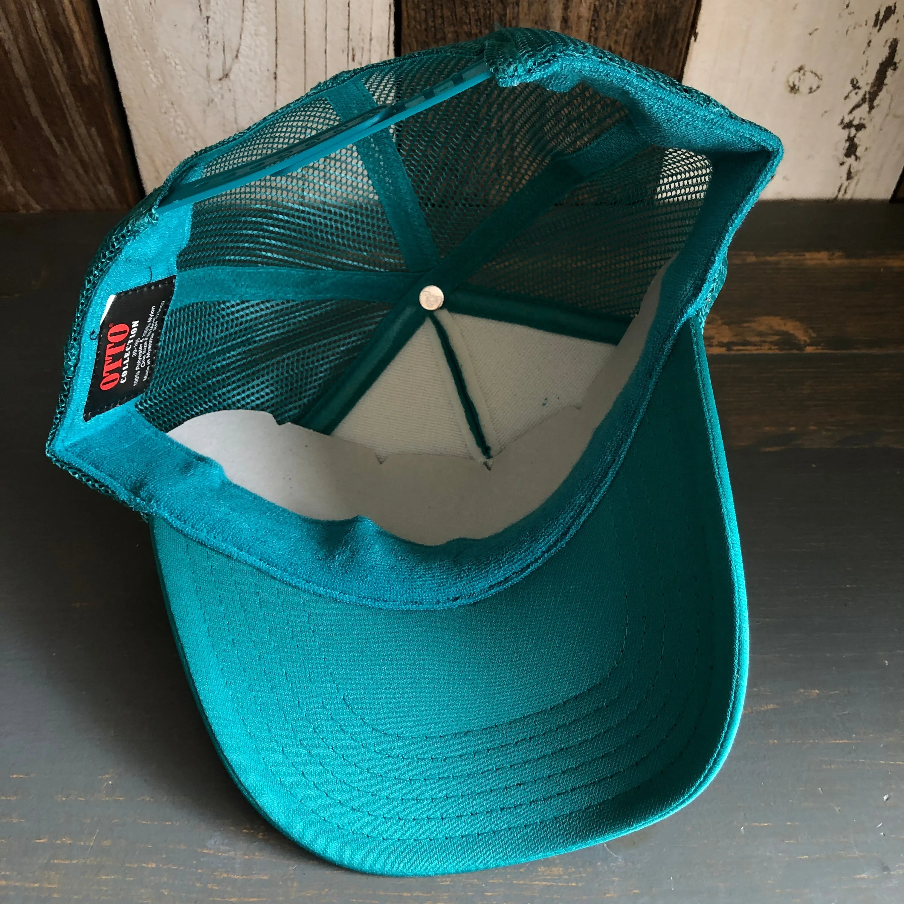 Hermosa Beach 72 & SUNNY High Crown Trucker Hat - Jade Green