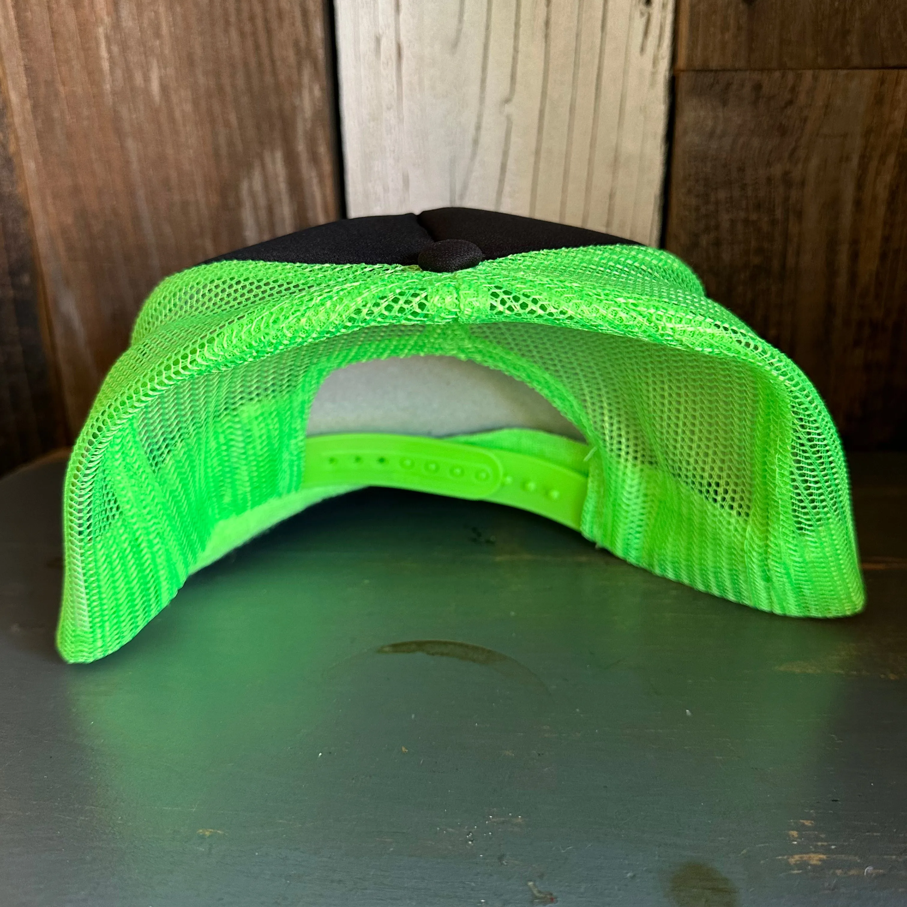 Hermosa Beach 72 & SUNNY Trucker Hat - Black/Neon Green/Black