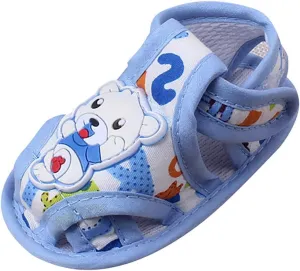HHmei Baby Girl Boy Soft Sole Cartoon Anti-slip Casual Shoes Toddler Sandals