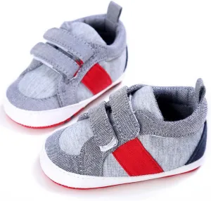 HHmei Baby Shoes Boy Girl Newborn Crib Soft Sole Shoe Sneakers Baby Sports Toddler Shoes (1/2/3)