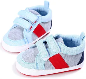 HHmei Baby Shoes Boy Girl Newborn Crib Soft Sole Shoe Sneakers Baby Sports Toddler Shoes (1/2/3)