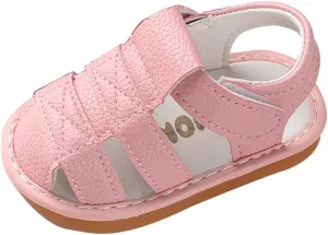 High Top Shoes Size 4 Girls Sandals Shoes Roman First Shoes Walkers Sole Soft Baby Boys Baby Shoes (Pink, 3-6Months)