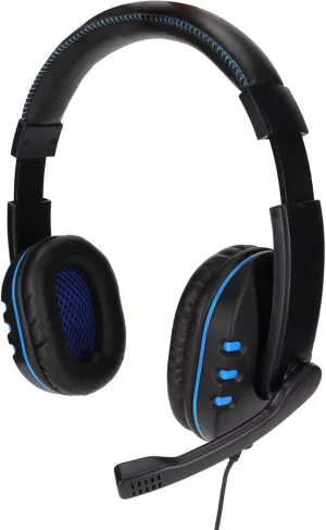 Hilitand Gaming Headset, Over Ear Gaming Headphone with Noise Canceling Mic, Stereo Bass Surround Sound, Soft Memory Earmuffs,120 Degree Adjustable Mic, 3.5mm Audio Jack for PS5,