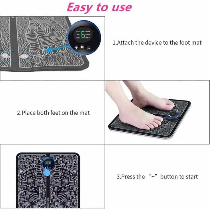 Home EMS Foot Leg Massager For Circulation