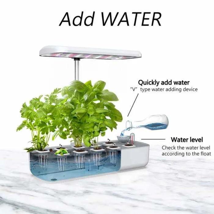 Home Indoor Hydroponics Farming Grow System Kit
