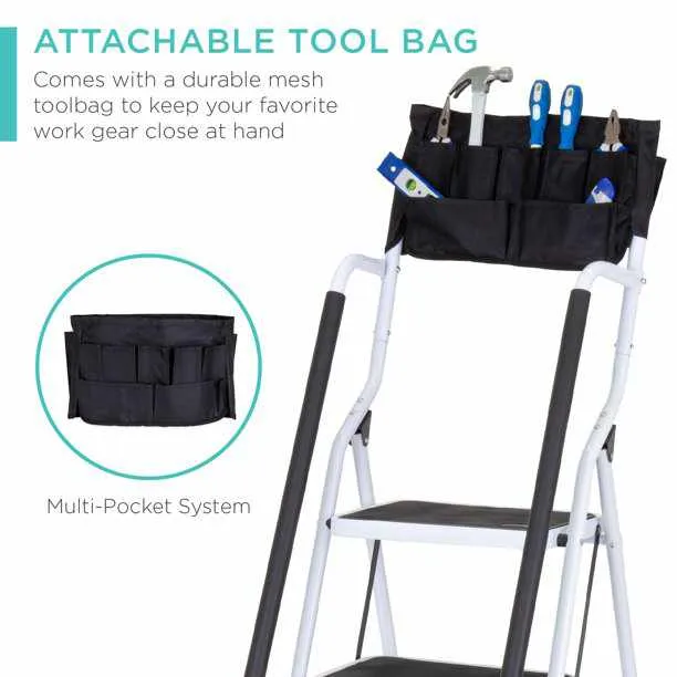 Home Portable Safety Folding Step Ladder Stool