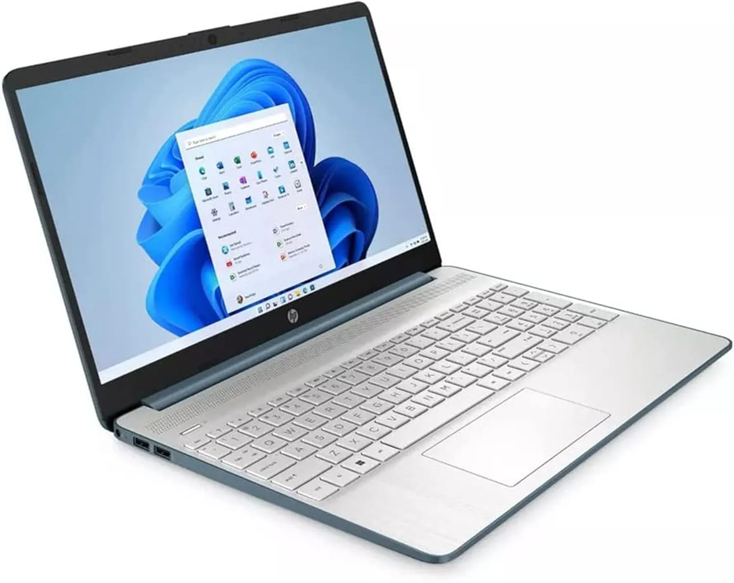 HP 15.6" HD BrightView Laptop, Intel Pentium Silver N5030 Processor, 16GB RAM, 1TB PCIe SSD, Intel HD Graphics 605, 720p HD Webcam, Stereo Speakers, Blue, Windows 11, 32GB USB Card (Renewed)