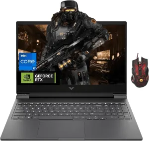 HP Victus Gaming Laptop Computer - 16.1" FHD 144HZ Display, 13th Gen CPU i7-13700HX(16-Core), NVIDIA GeForce RTX 4060, 64GB DDR5, 2TB SSD, Backlit Keyboard, Windows 11 Home, with Game Mouse