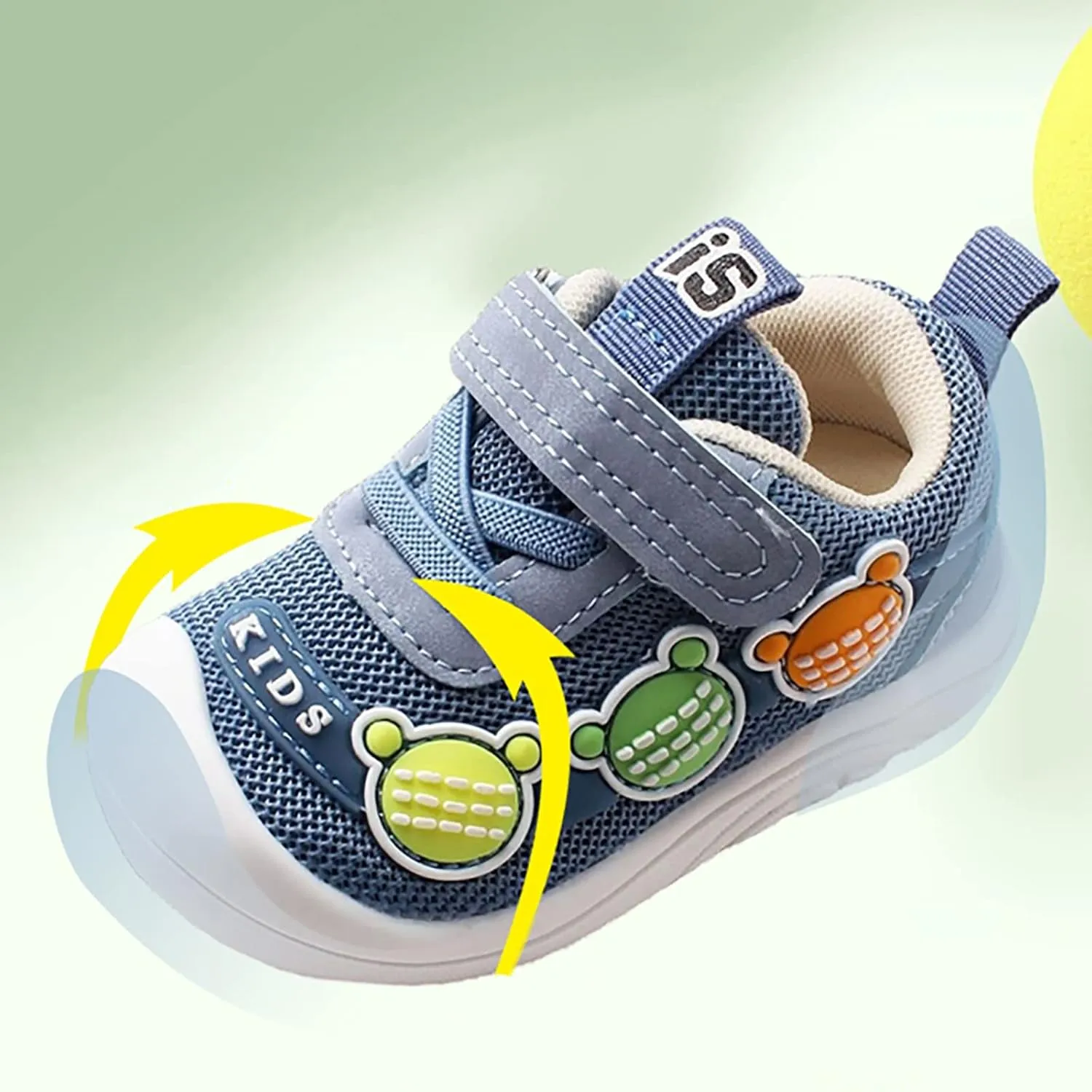Infant Baby Non Slip Sneakers Boys Girls Breathable Lightweight Shoes Toddler Breathable Mesh First Walking Shoes