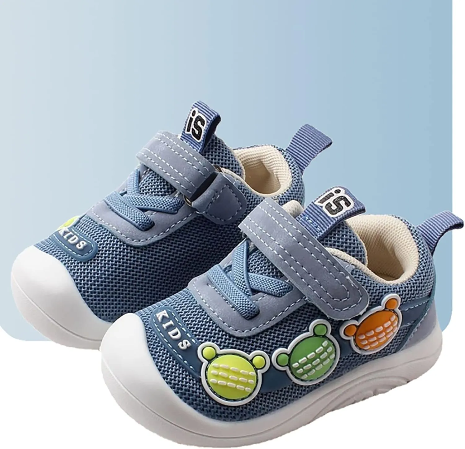 Infant Baby Non Slip Sneakers Boys Girls Breathable Lightweight Shoes Toddler Breathable Mesh First Walking Shoes