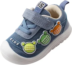 Infant Baby Non Slip Sneakers Boys Girls Breathable Lightweight Shoes Toddler Breathable Mesh First Walking Shoes