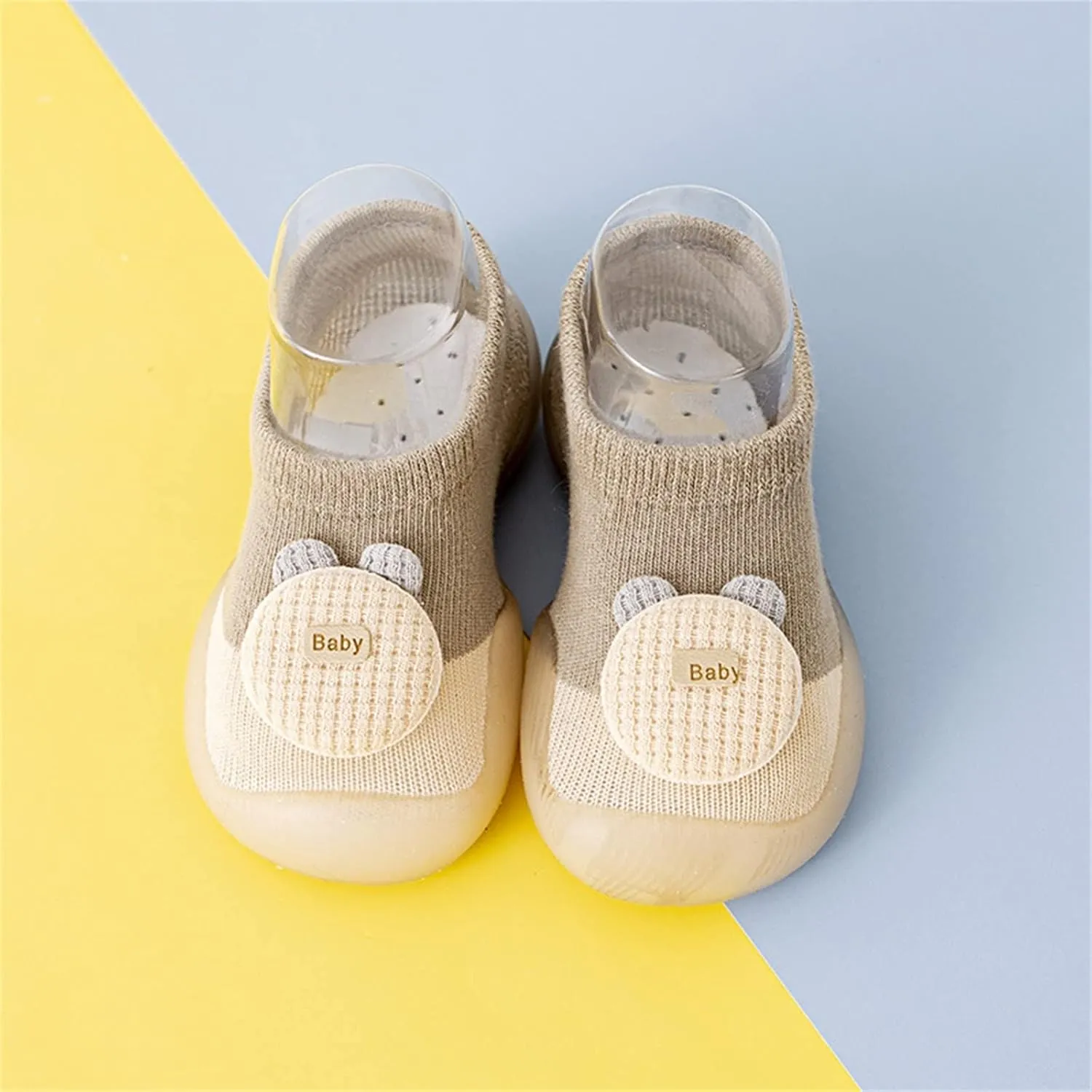 Infant Cute Cartoon Socks Shoes Baby Walking Shoes Cute Cartoon Soft Soles Antislip Shoes Baby Sock Shoes