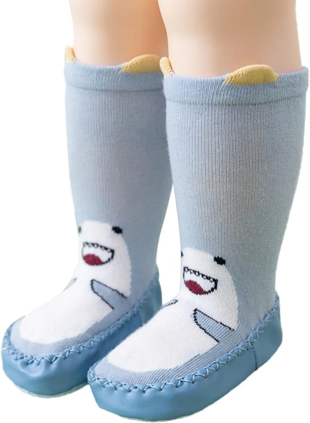 Infant Toddler Shoes Soft Sole Toddler Shoes Cartoon Print Breathable Non Slip Socks Socks Infant Toddler