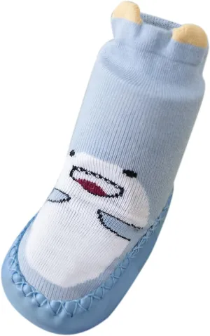 Infant Toddler Shoes Soft Sole Toddler Shoes Cartoon Print Breathable Non Slip Socks Socks Infant Toddler