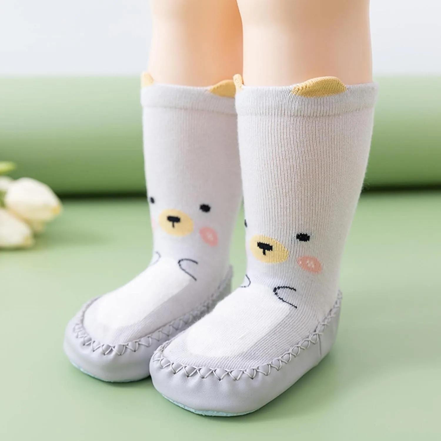 Infant Toddler Shoes Soft Sole Toddler Shoes Cartoon Print Breathable Non Slip Socks Socks Shoes Baby Water Sandal