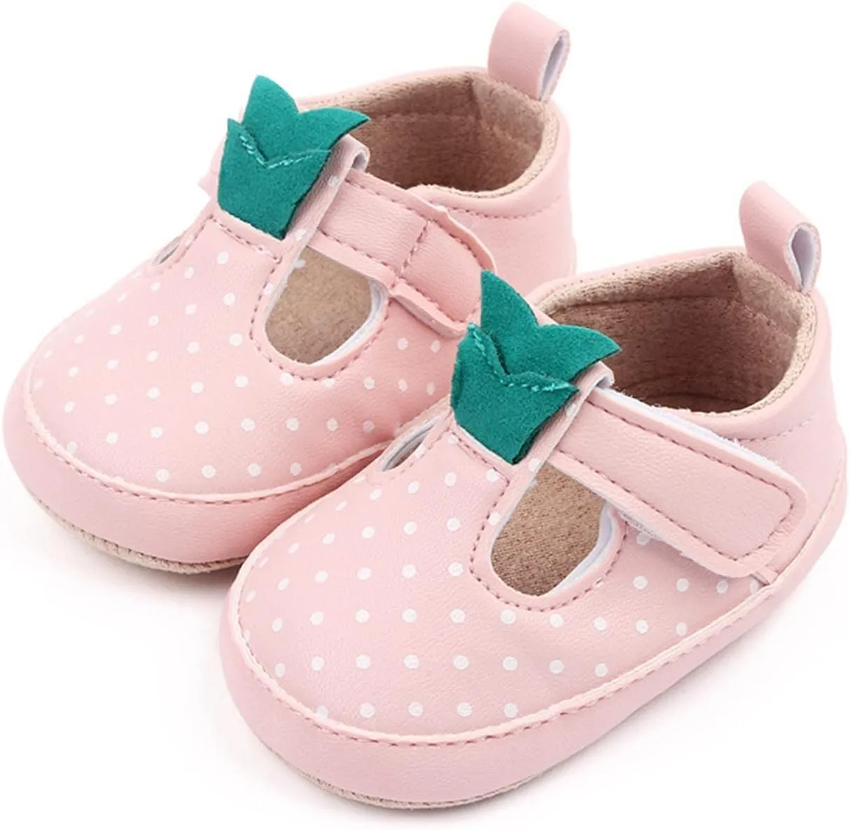 Infant Toddler Shoes Soft Sole Toddler Shoes Polka Dots Non Slip Breathable Princess Shoes Sandals Big Boys
