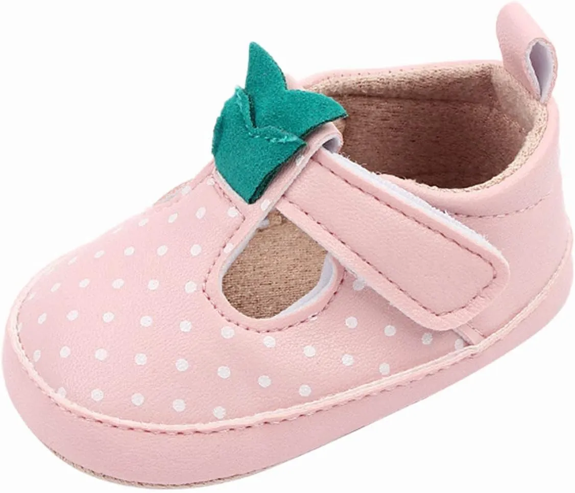 Infant Toddler Shoes Soft Sole Toddler Shoes Polka Dots Non Slip Breathable Princess Shoes Sandals Big Boys