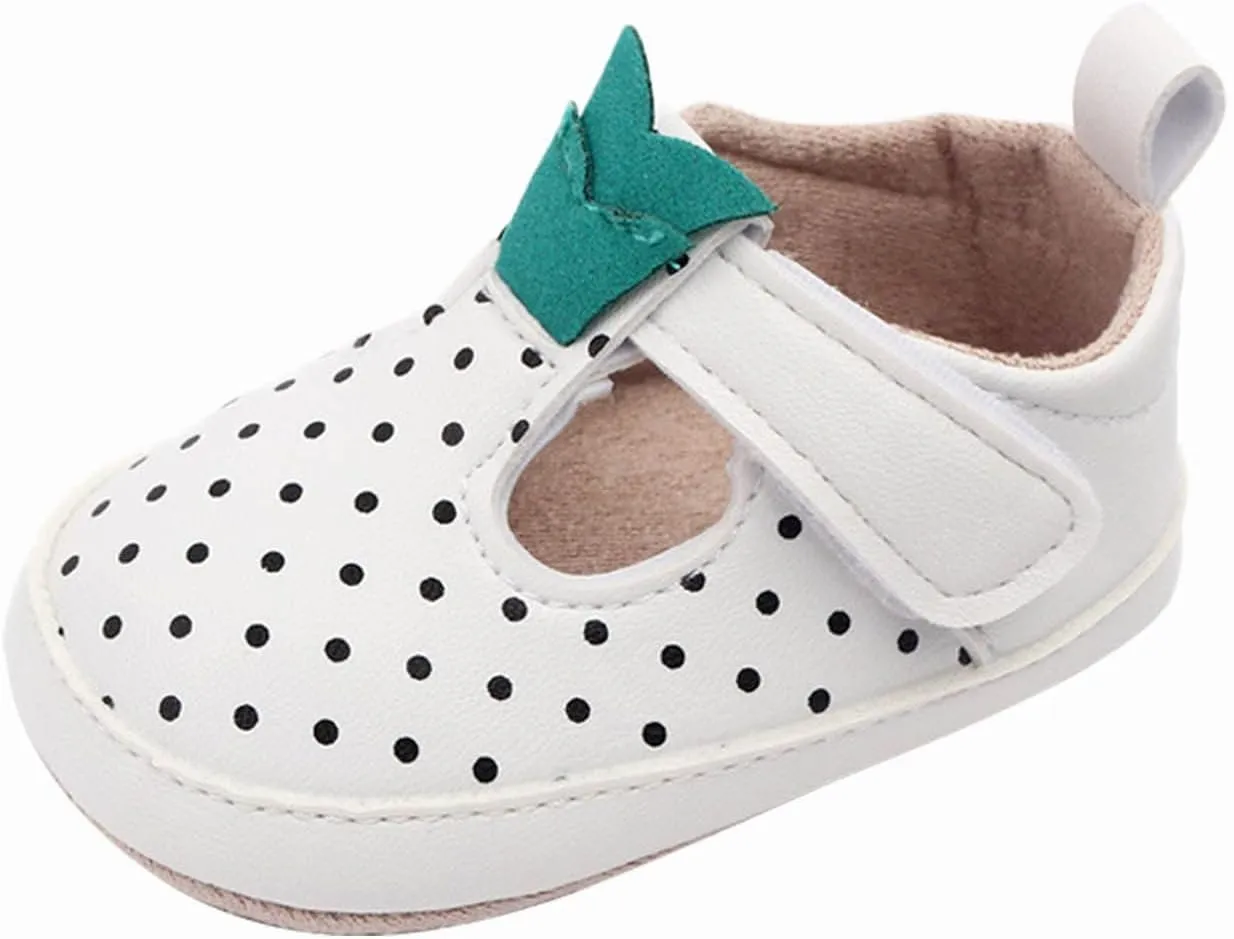 Infant Toddler Shoes Soft Sole Toddler Shoes Polka Dots Non Slip Breathable Princess Shoes Sandals Big Boys