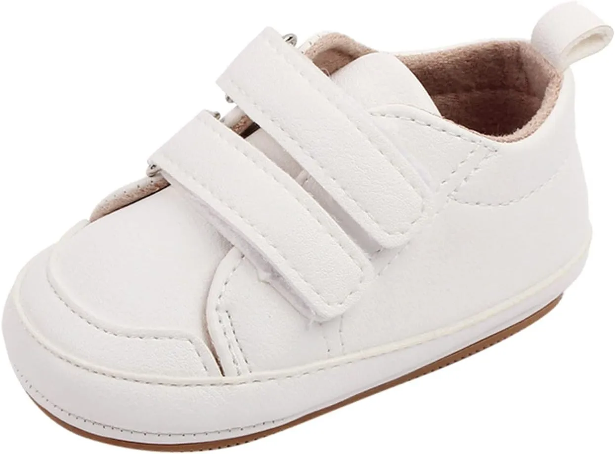 Infants Toddler Shoes Boys Girls Flat Bottom Soft Soles Lightweight Anti Slip Sports Sneakers Baby First Step Shoes