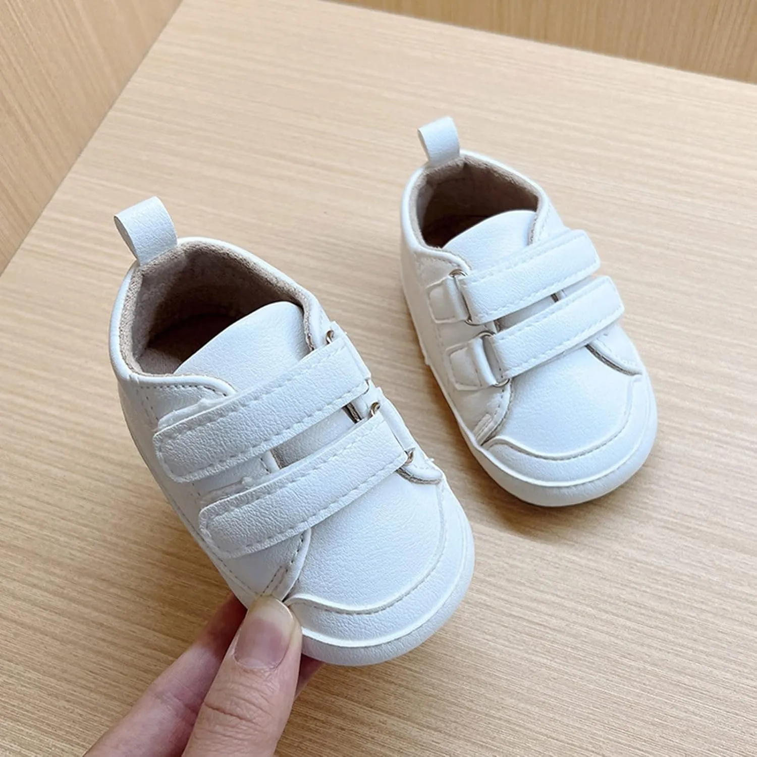 Infants Toddler Shoes Boys Girls Flat Bottom Soft Soles Lightweight Anti Slip Sports Sneakers Baby First Step Shoes