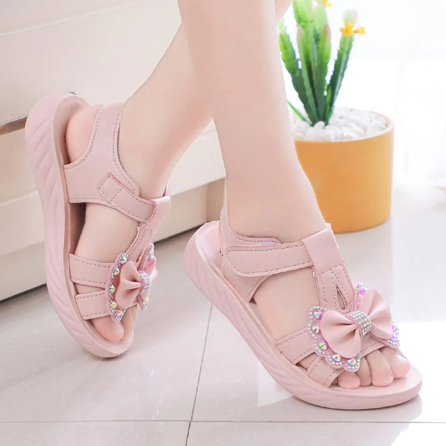 Jelly Baby Shoes Children Shoes Summer Sandals Fashion Little Girls Soft Soles Children Girls Sneaker Sandals Size 13
