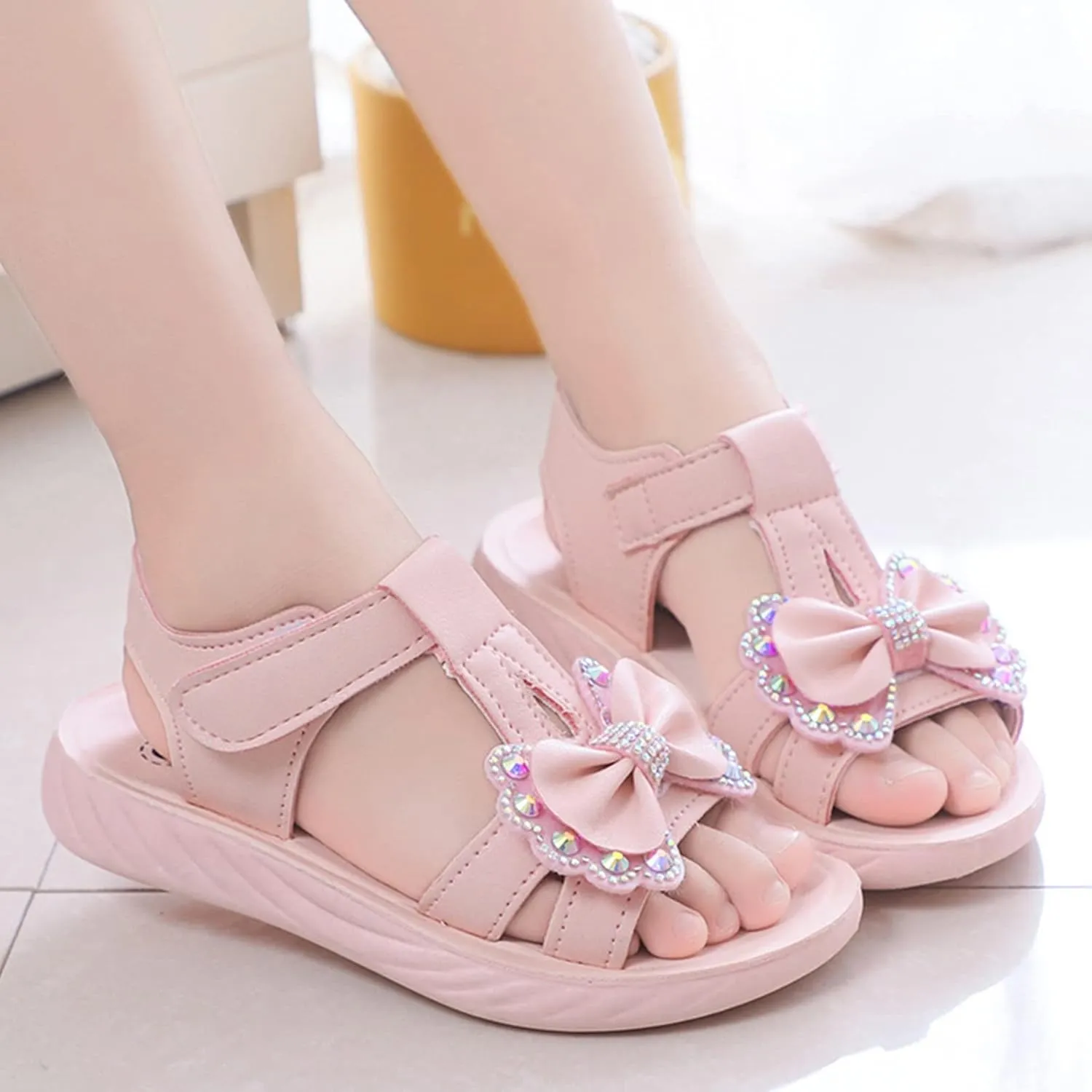 Jelly Baby Shoes Children Shoes Summer Sandals Fashion Little Girls Soft Soles Children Girls Sneaker Sandals Size 13