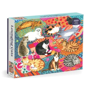 Jigsaw Puzzle - Lounging Cats 1000pc