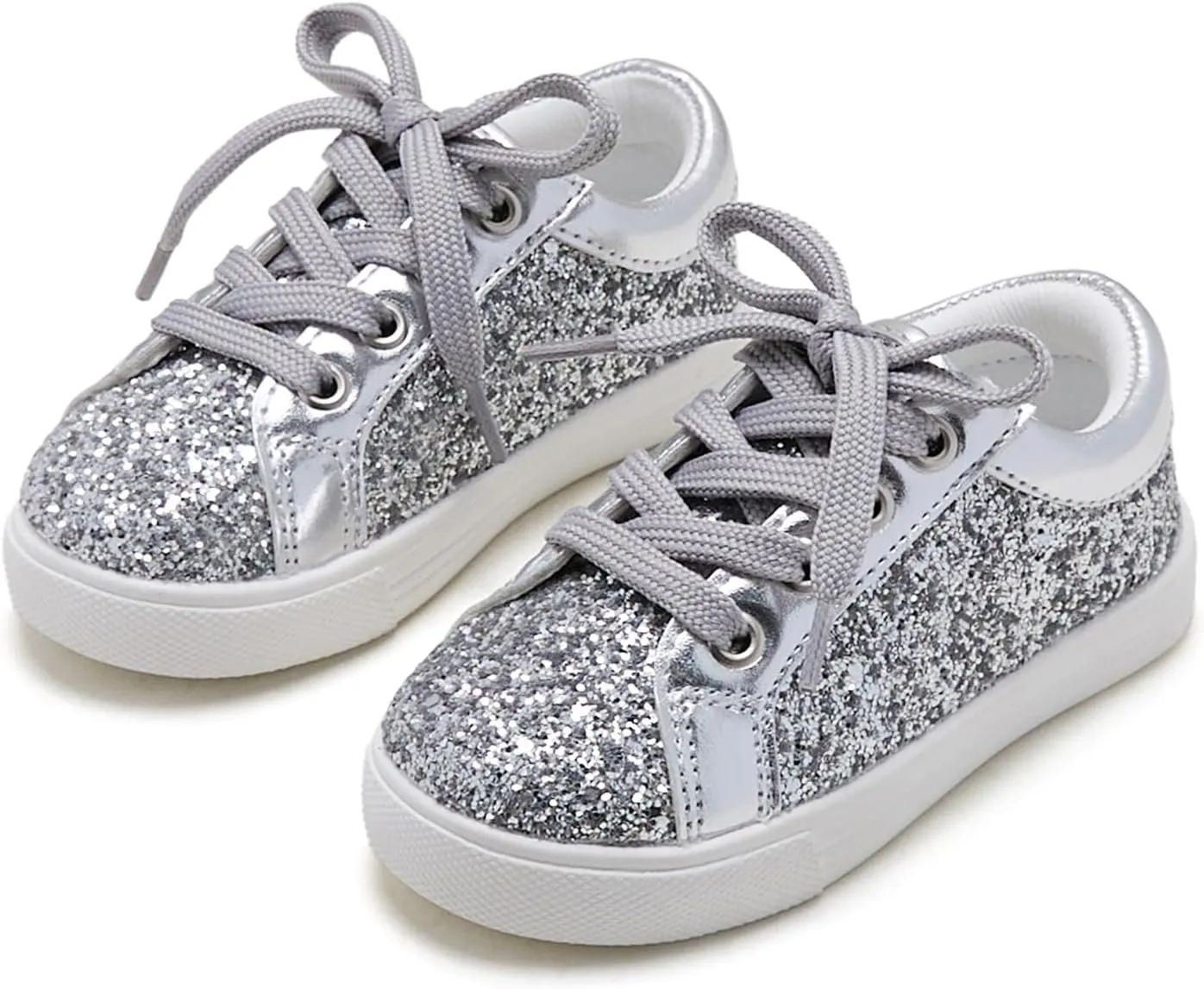 Kiderence Toddler Girls Sneakers Little Girls Running Sports Shoes(Toddler/Little Kids)
