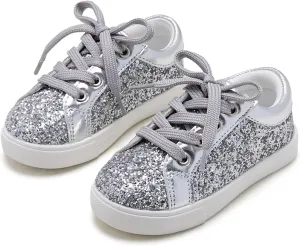 Kiderence Toddler Girls Sneakers Little Girls Running Sports Shoes(Toddler/Little Kids)