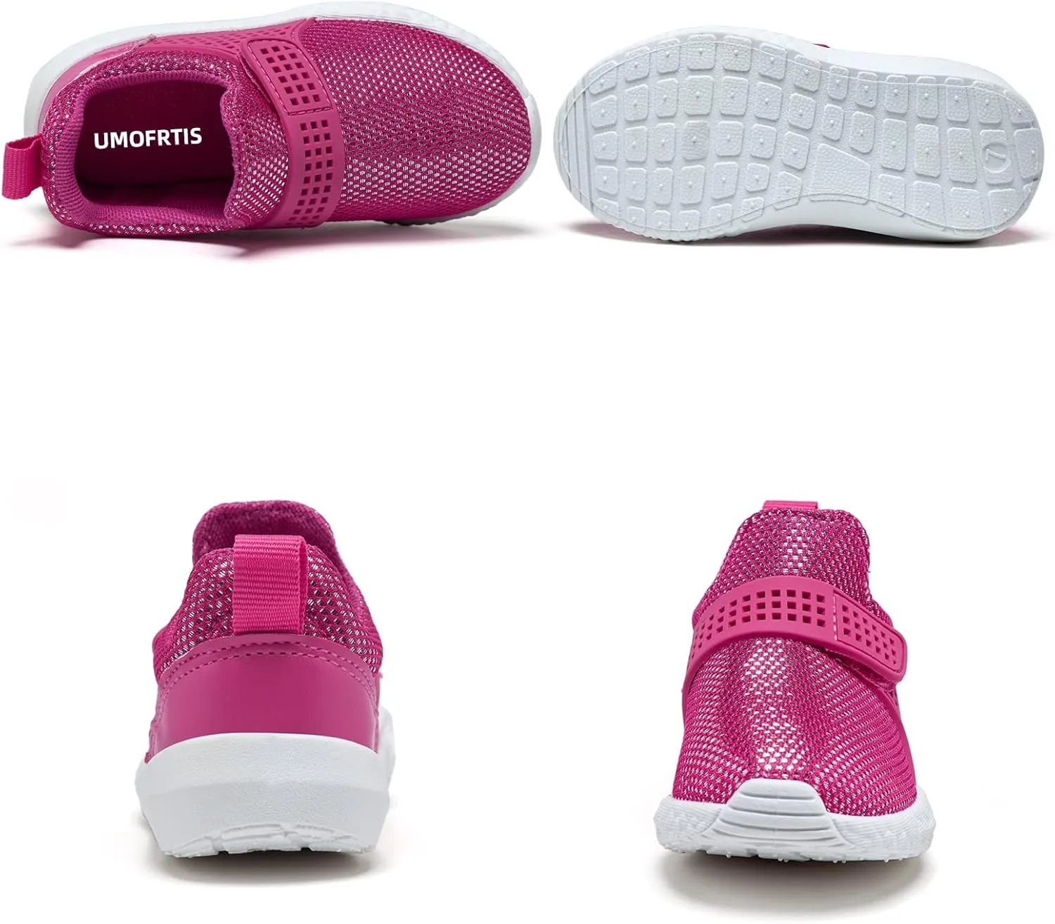 Kids' Sneakers Lightweight Breathable Walking Shoes Fashion Tape for Boys Girls Casual Shoes